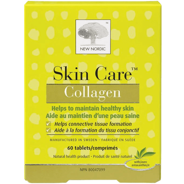 New Nordic Skin Care Collagen 60 Tabs Supplements - Hair Skin & Nails at Village Vitamin Store