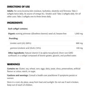 New Roots Evening Primrose 1000mg 180 Softgels Supplements - EFAs at Village Vitamin Store