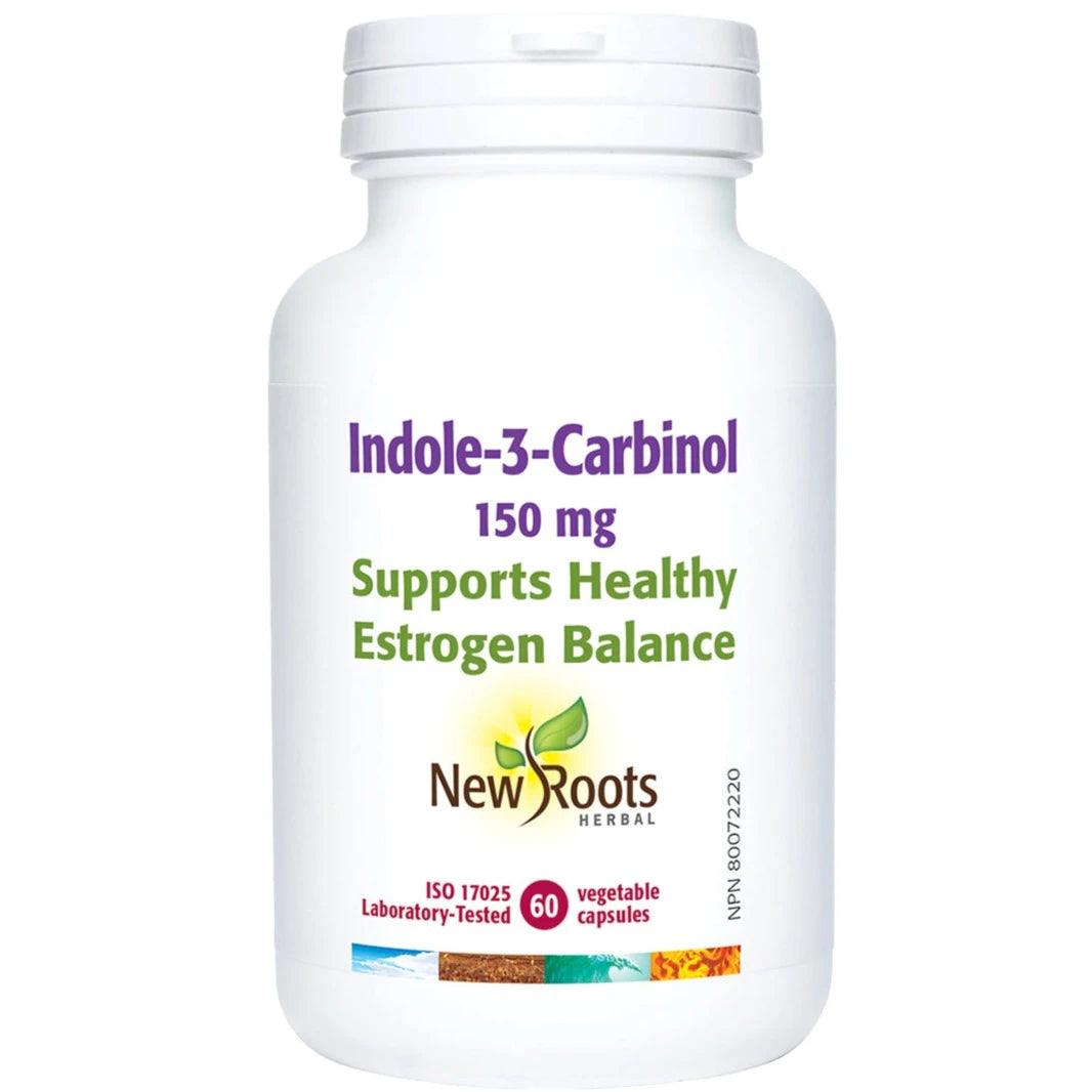 New Roots Indole-3 Carbinol 150mg 60 Veggie Caps Supplements - Hormonal Balance at Village Vitamin Store