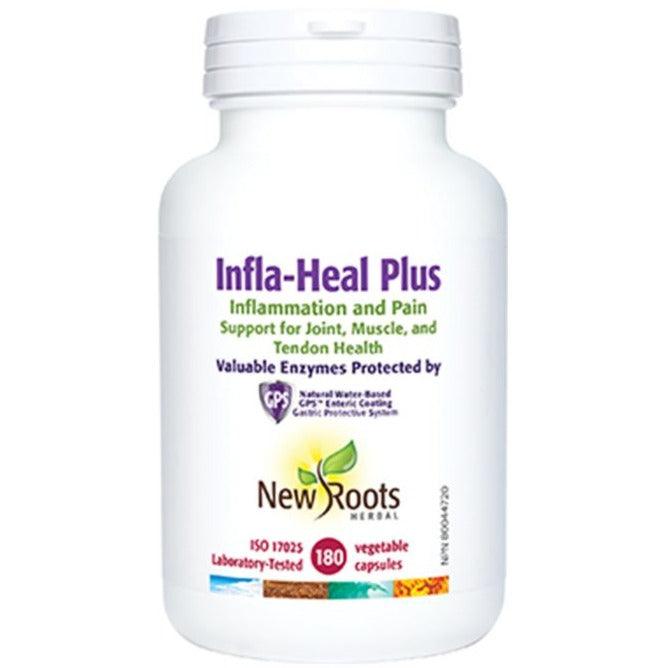 New Roots Infla-Heal Plus 180 Veggie Caps Supplements - Pain & Inflammation at Village Vitamin Store