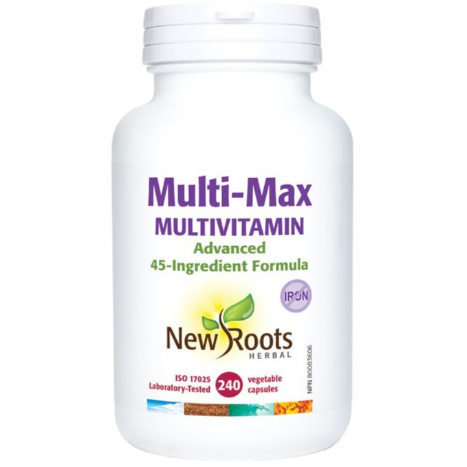 New Roots Multi-Max Multivitamin 240 Veggie Caps