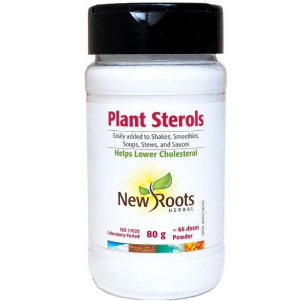 New Roots Plant Sterols 80g Supplements - Cholesterol Management at Village Vitamin Store