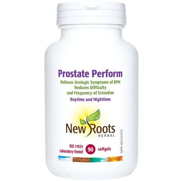 New Roots Prostate Perform 90 Softgels Supplements - Prostate at Village Vitamin Store