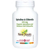 New Roots Spirulina & Chlorella 475mg 60 Veggie Caps Supplements - Greens at Village Vitamin Store
