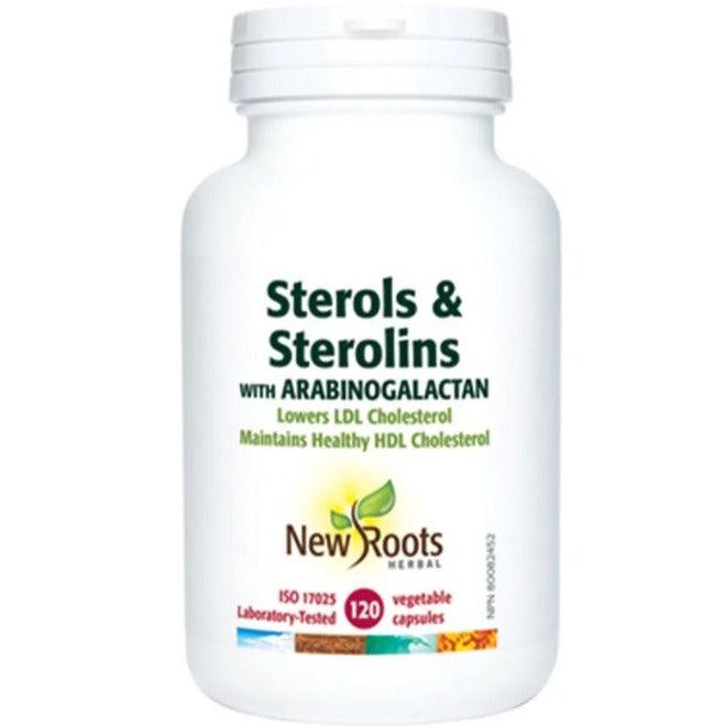 New Roots Sterols & Sterolins With Arabinogalactan 120 Veggie Caps Supplements - Cholesterol Management at Village Vitamin Store