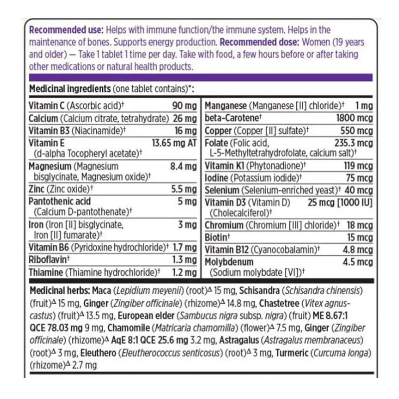 New Chapter Tablet New Chapter Every Woman's One Daily Multivitamin 60 Tablets | Village ...