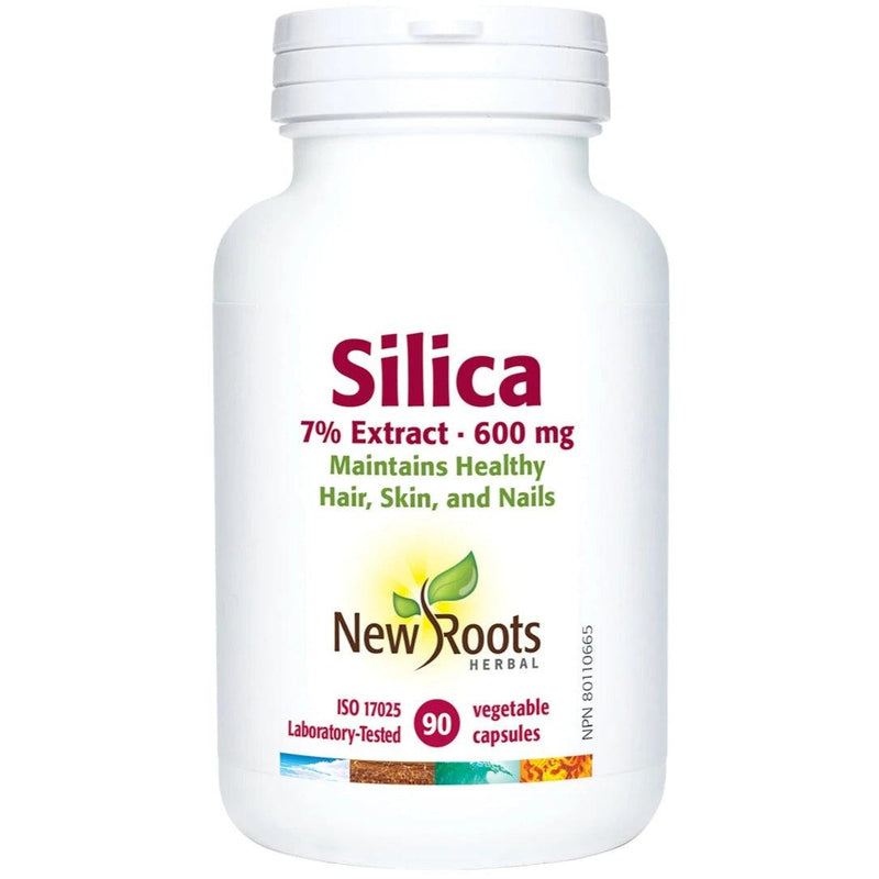 New Roots Silica 7% Extract 600mg 90 Veggie Caps