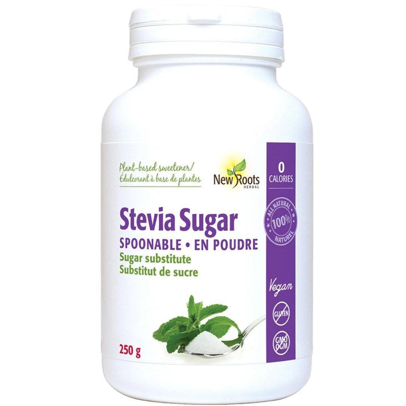 New Roots Stevia Sugar Spoonable 250g Powder