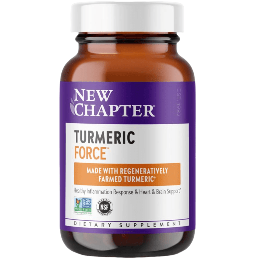 New Chapter Turmeric Force 30 Veggie Caps Supplements - Turmeric at Village Vitamin Store