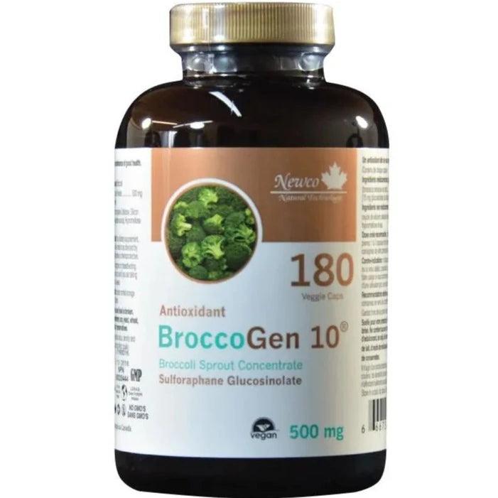 Newco Naturals BroccoGen 10 Antioxidant 180 Veggie Caps Supplements at Village Vitamin Store