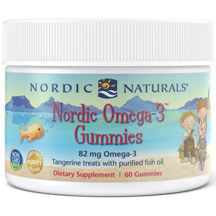 Nordic Naturals Omega-3 60 Gummies Supplements - Kids at Village Vitamin Store