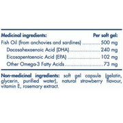 Nordic Naturals ProDHA Strawberry 90 Softgels Supplements - EFAs at Village Vitamin Store