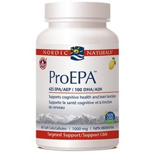 Nordic Naturals ProEPA Lemon 60 Softgels Supplements - EFAs at Village Vitamin Store