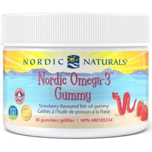 Nordic Naturals Omega-3 Gummy 30 gummies Supplements - Kids at Village Vitamin Store