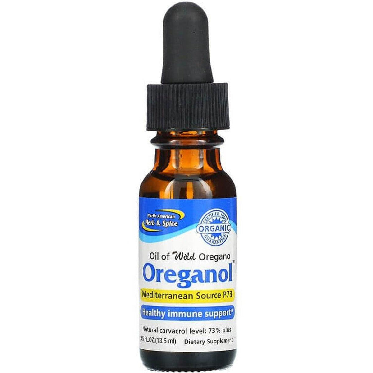 North American Herb & Spice Oreganol P73 Drop 13.5 ml Cough, Cold & Flu at Village Vitamin Store