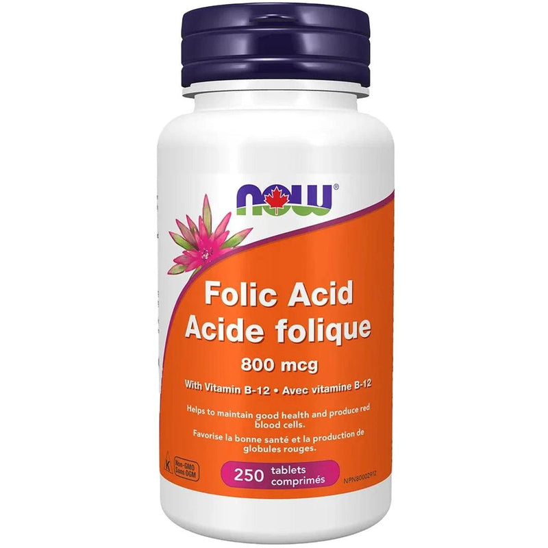 Now Folic Acid 250 Tablets