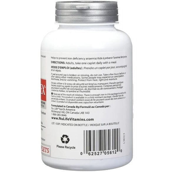 Nu-Life Hemoplex 120 Caplets Supplements at Village Vitamin Store