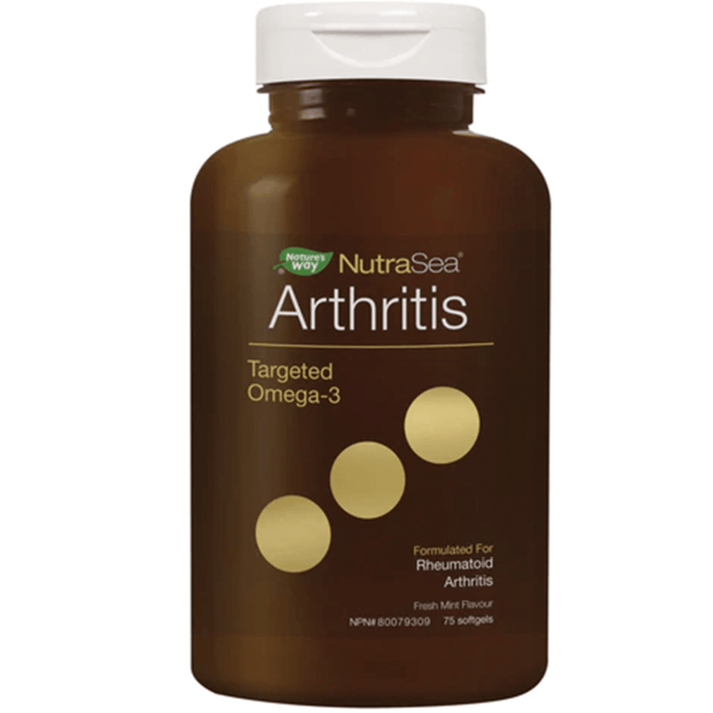 NutraSea Arthritis Omega-3 75 Softgels Supplements - Joint Care at Village Vitamin Store