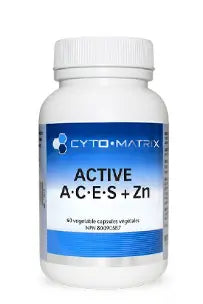 Cyto Matrix ACTIVE ACES + Zinc 60 v-caps