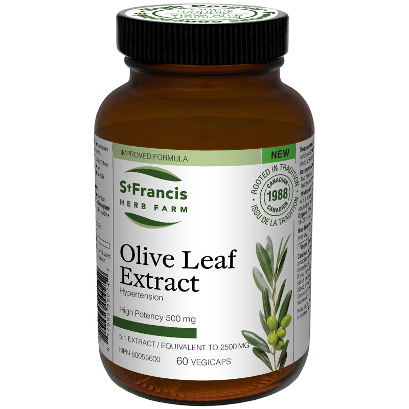 St. Francis Olive Leaf Extract 60 Vege Caps