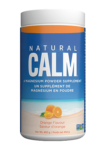 Natural Calm Magnesium Citrate Powder Orange 16 oz Minerals - Magnesium at Village Vitamin Store