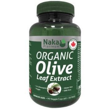 NAKA Platinum Organic Olive Leaf Extract Bonus Size 90 Veggie Caps(60+30) Supplements at Village Vitamin Store