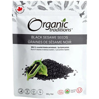 Organic Traditions Black Sesame Seeds 454g