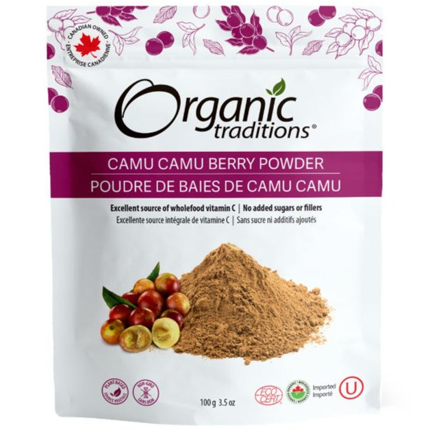 Organic Traditions Camu Camu Berry Powder 100g Food Items at Village Vitamin Store