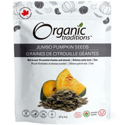 Organic Traditions Organic Jumbo Pumpkin Seeds 227g Food Items at Village Vitamin Store