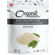 Organic Traditions Organic Whole Psyllium Flakes 340g Food Items at Village Vitamin Store