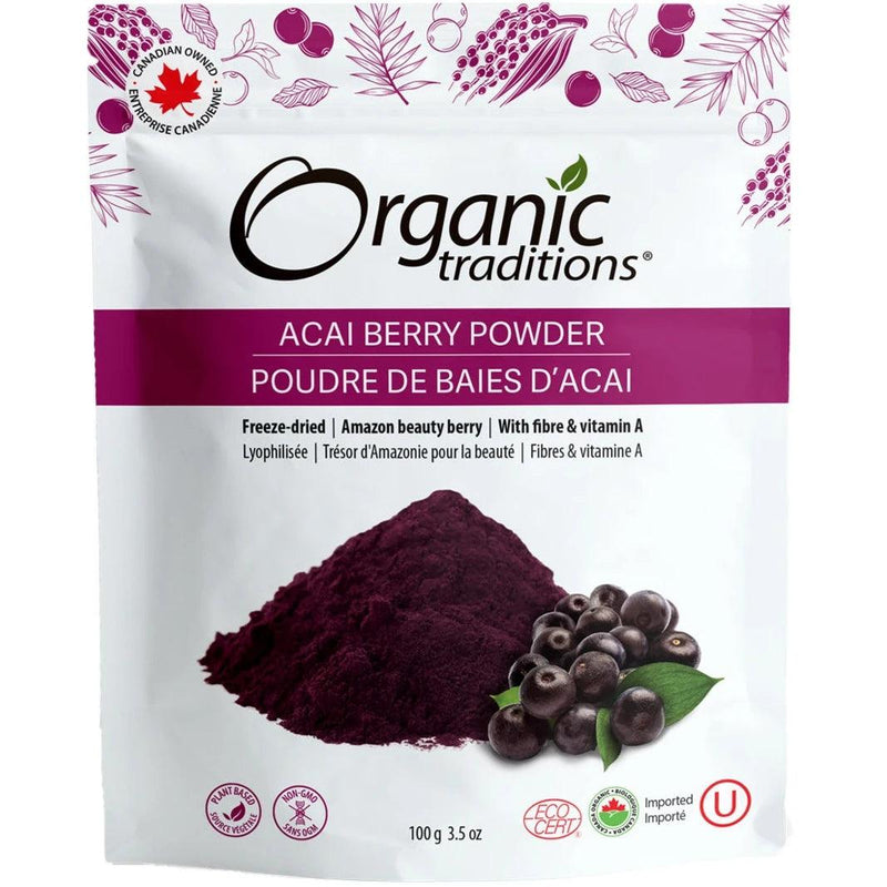 Organic Traditions Organic Acai Berry Powder 100g