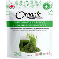 Organic Traditions Organic Barley Grass Juice Powder 150g