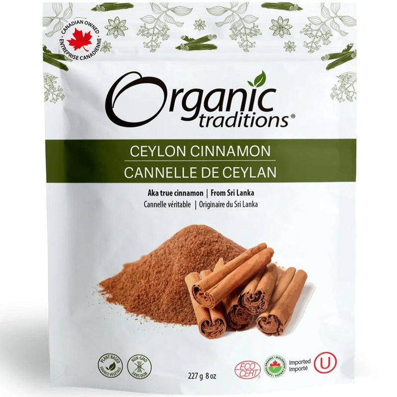 Organic Traditions Organic Ceylon Cinnamon Powder 227g