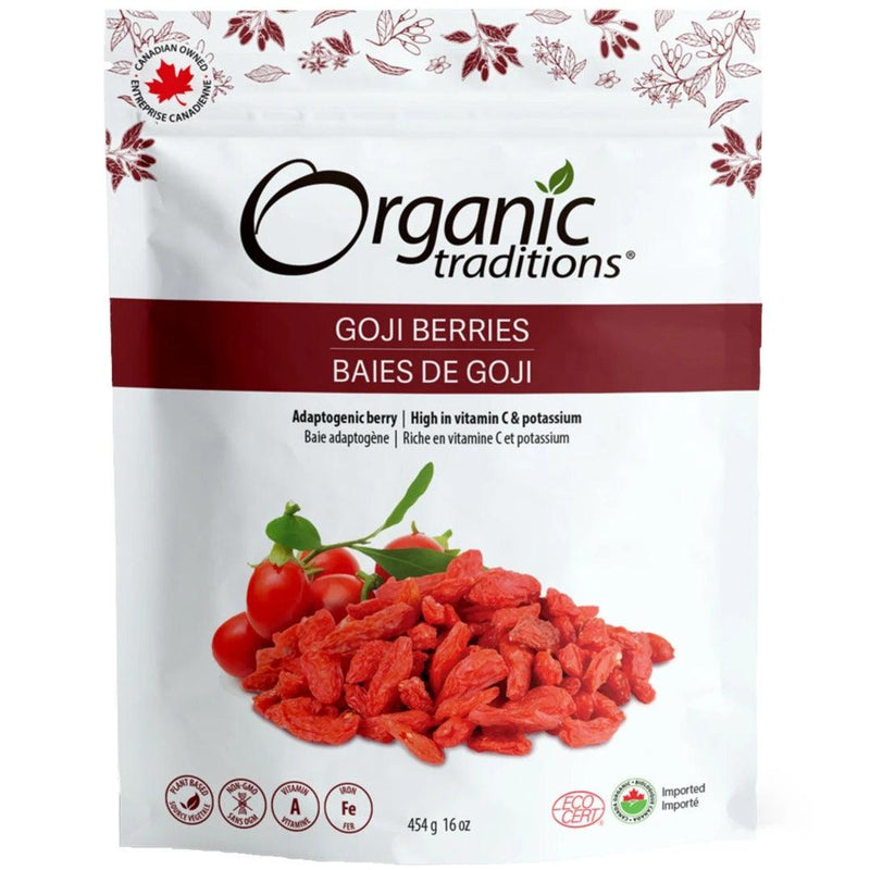 Organic Traditions Organic Goji Berries 454g