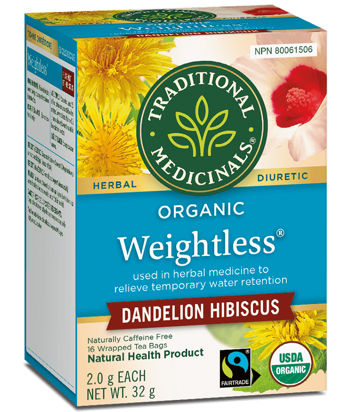 Traditional Medicinals Organic Weightless® Dandelion Hibiscus Tea 32g