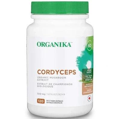 Organika Cordyceps 120 Capsules Supplements at Village Vitamin Store