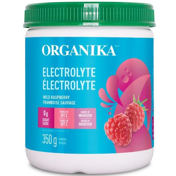 Organika Electrolyte Wild Raspberry 350g Supplements at Village Vitamin Store