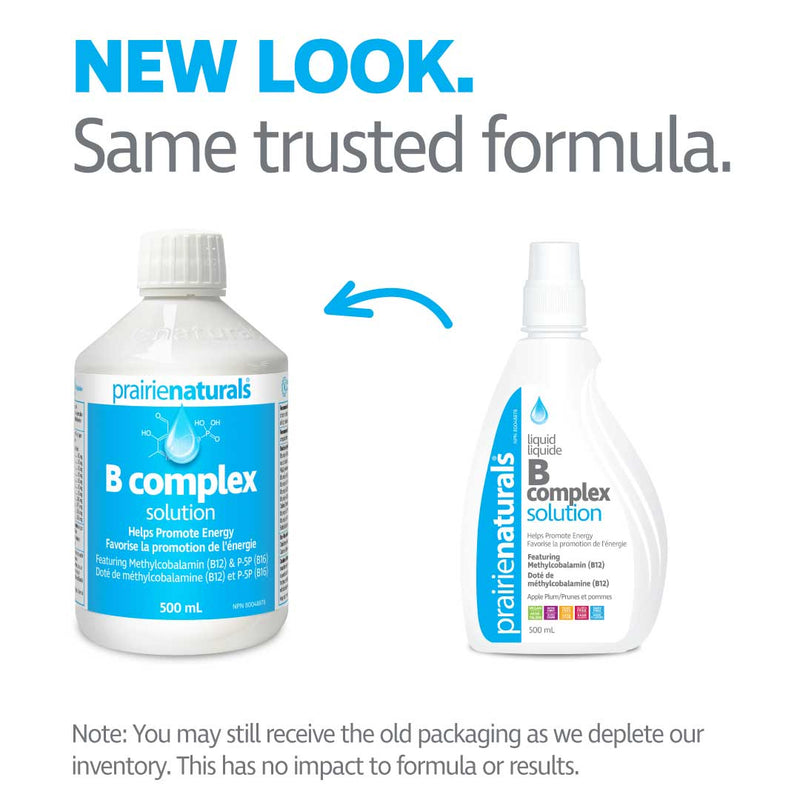 Prairie Naturals Vitamin B Complex Solution 500mL