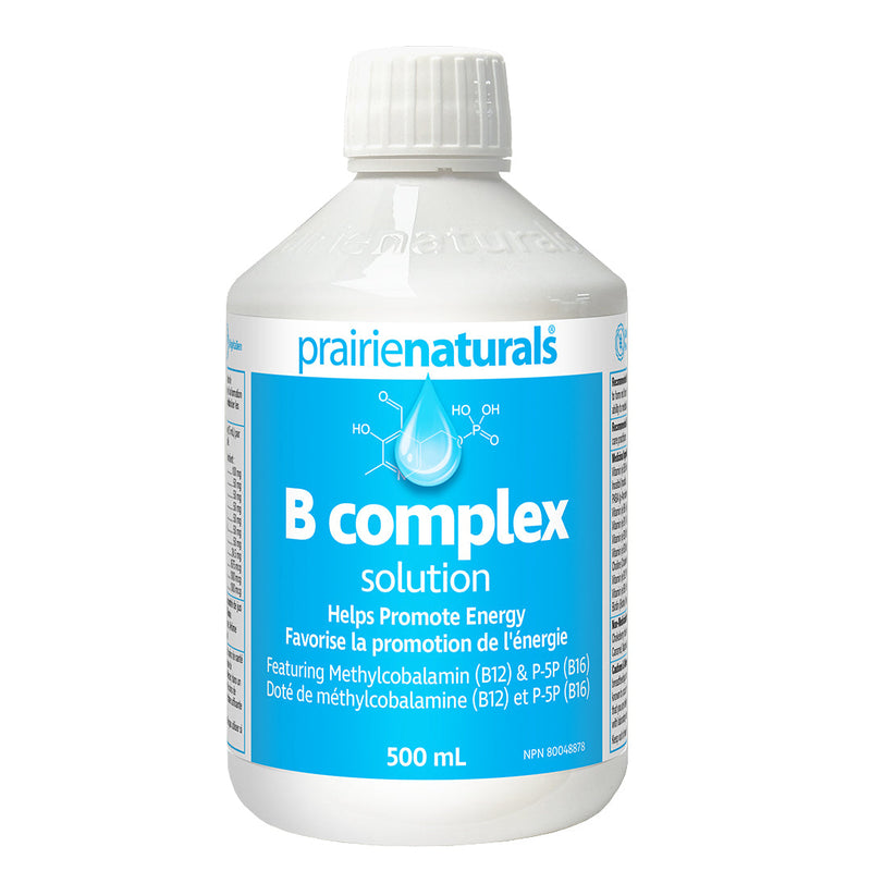 Prairie Naturals Vitamin B Complex Solution 500mL
