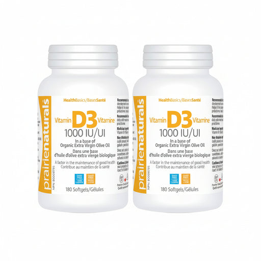 Prairie Naturals Vitamin D3 Drops 1000IU