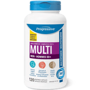 Progressive Multi Men 50+ 120 Veggie Caps Vitamins - Multivitamins at Village Vitamin Store