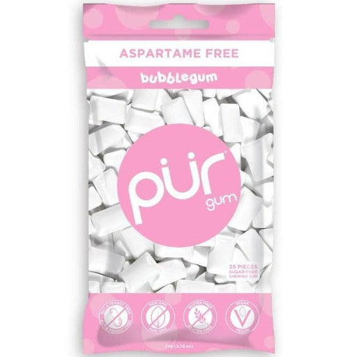 PUR Gum Bubblegum 77g Food Items at Village Vitamin Store