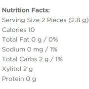 PUR Gum Bubble Gum 9 Pieces Food Items at Village Vitamin Store