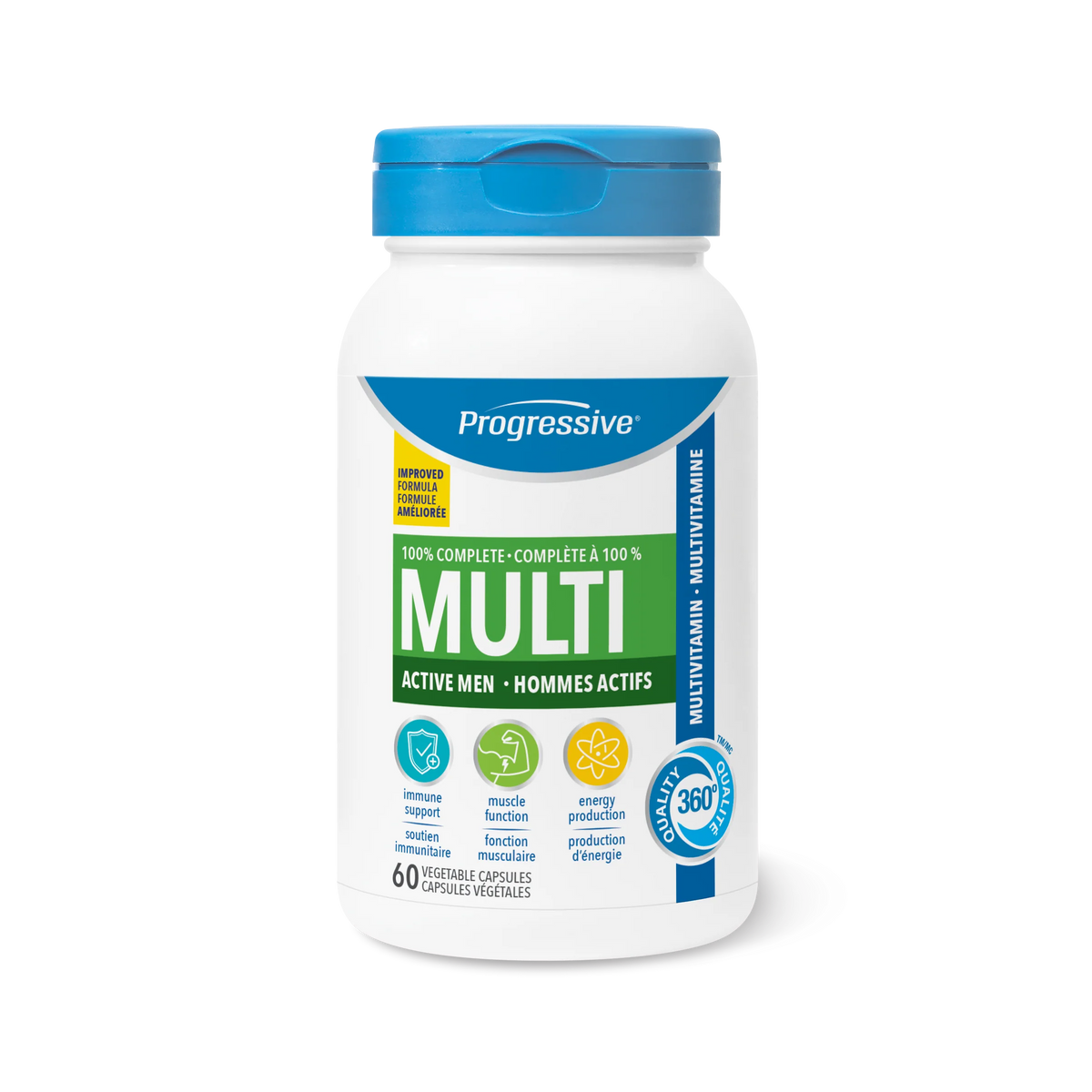 Progressive Multi Active Men – Complete Daily Multivitamin for Active ...