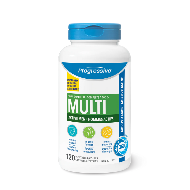 Progressive MultiVitamins for Active Men 120 Veggie Caps