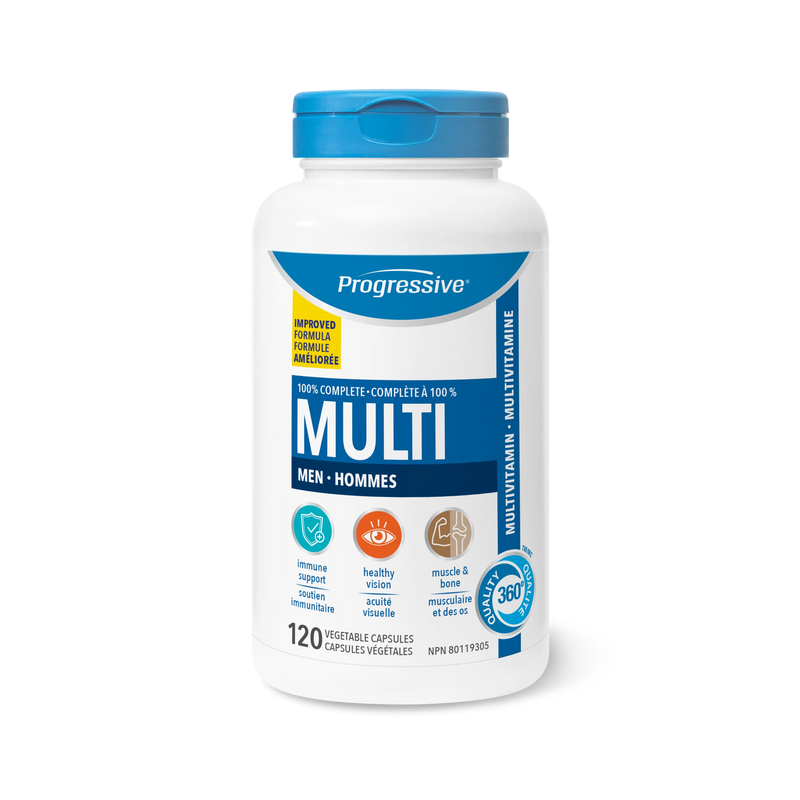 Progressive Multivitamins for Men 120 Veggie Caps