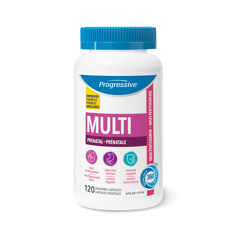 Progressive Multivitamin Prenatal 120 Veggie Caps