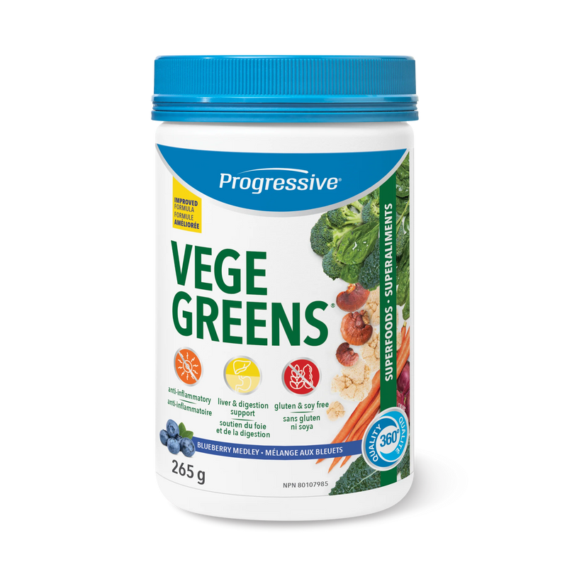 Progressive VegeGreens Blueberry Medley 265g