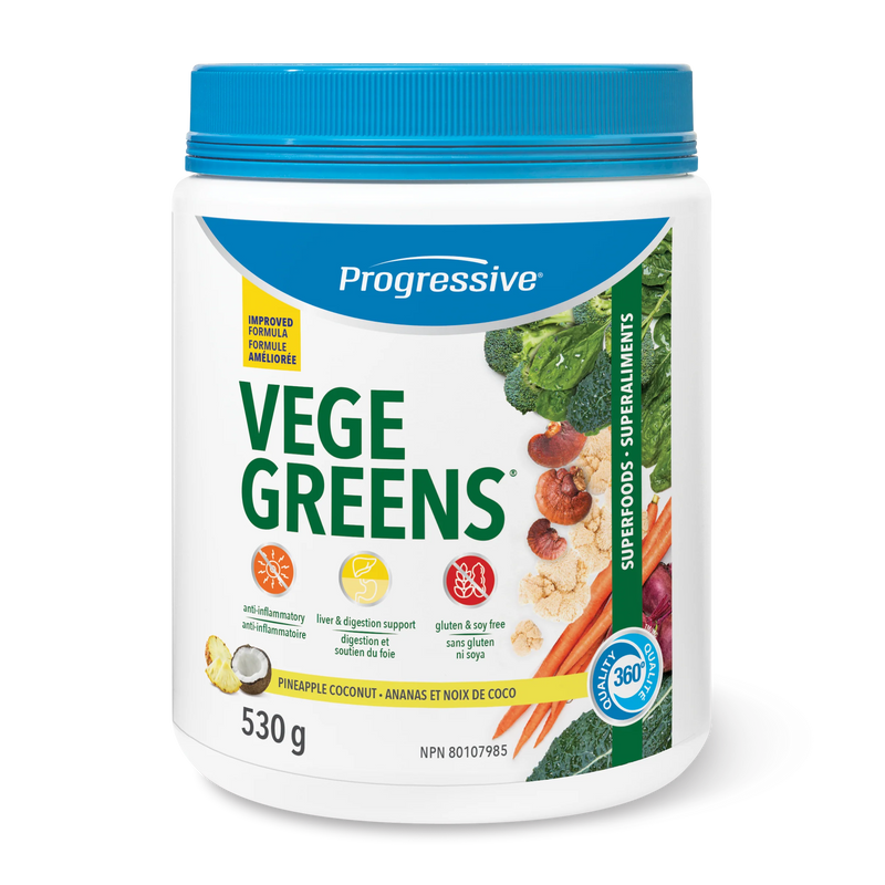 Progressive VegeGreens Pineapple Coconut 530g