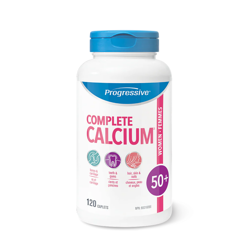 Progressive Complete Calcium For Women 50+ 120 Caplets